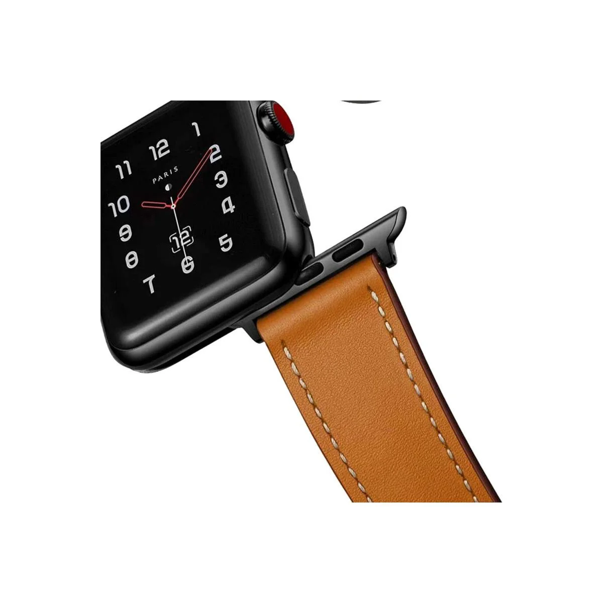 Apple Watch 38mm ile Uyumlu Luaz Deri Kordon - Siyah Fiyatı, Yorumları ve Özellikleri