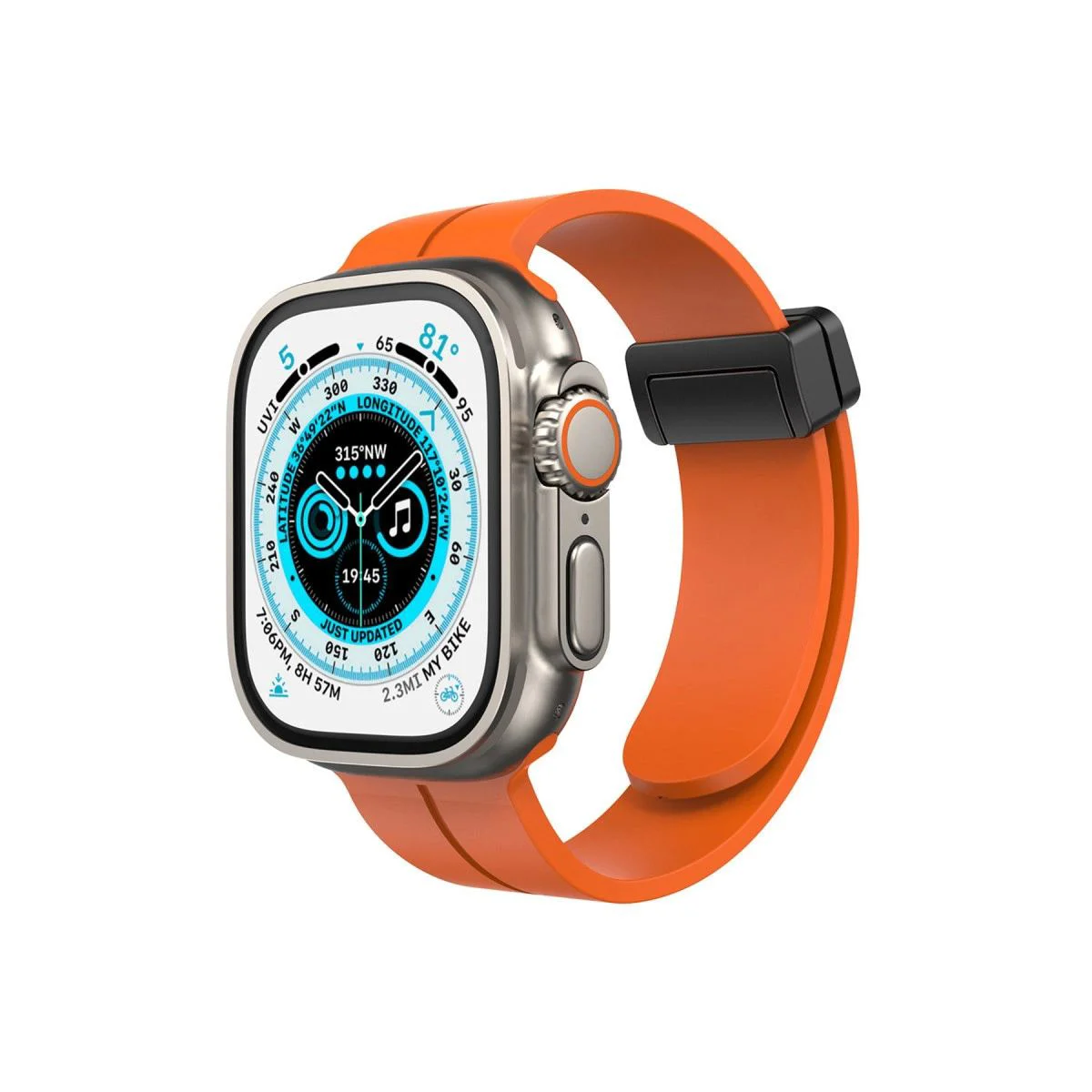 Apple Watch 38mm ile Uyumlu Kr412 Elegance Stylish Kordon - Turuncu Fiyatı, Yorumları ve Özellikleri