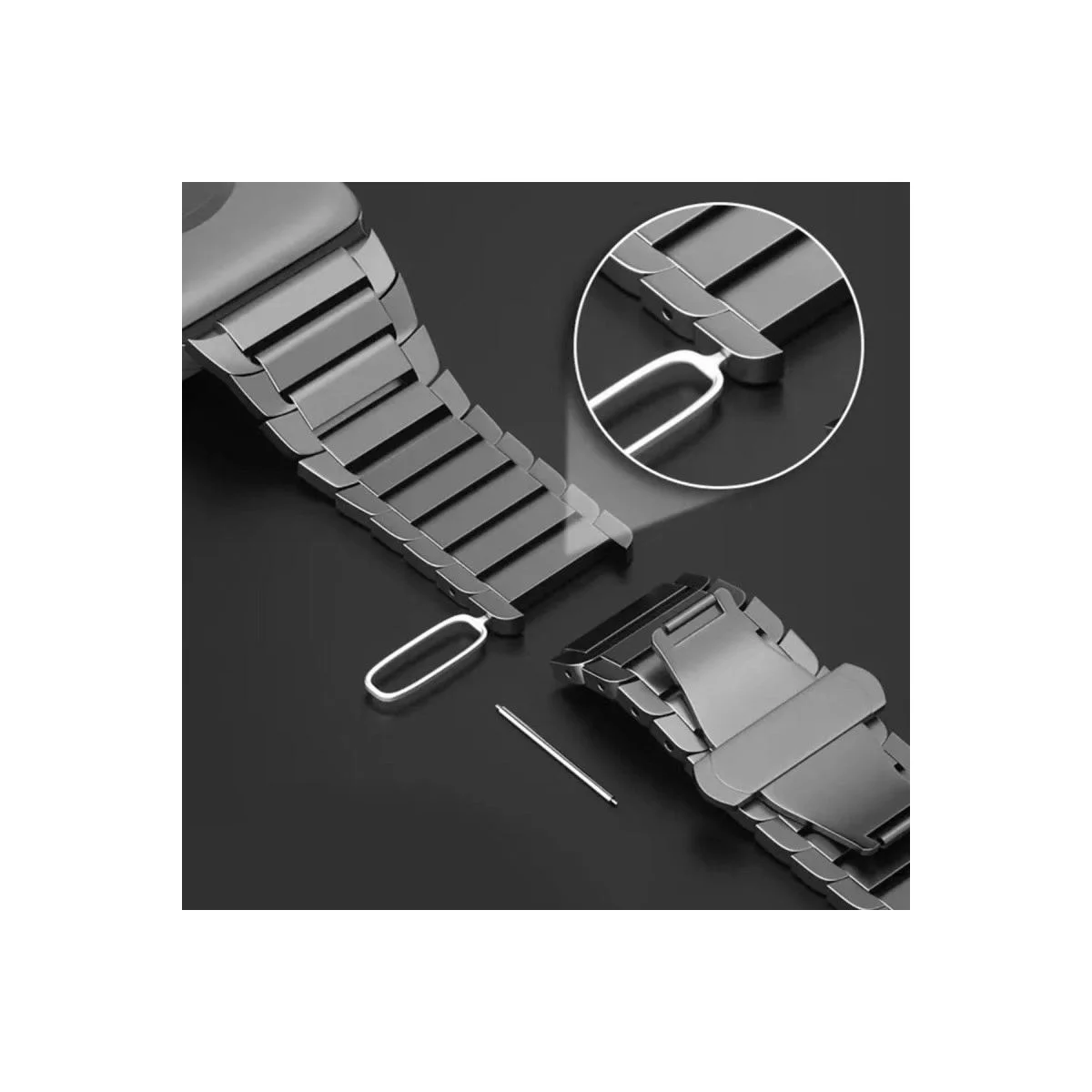 Apple Watch 38mm ile Uyumlu Kr413 Fine Steel Kordon - Yıldız Işığı (Saatsiz) Fiyatı, Yorumları ve Özellikleri