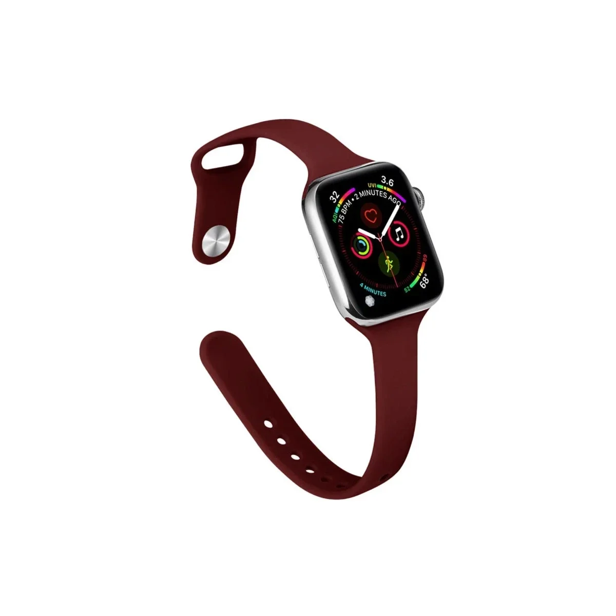 Apple Watch 38mm Klasik Kordon - Bordo