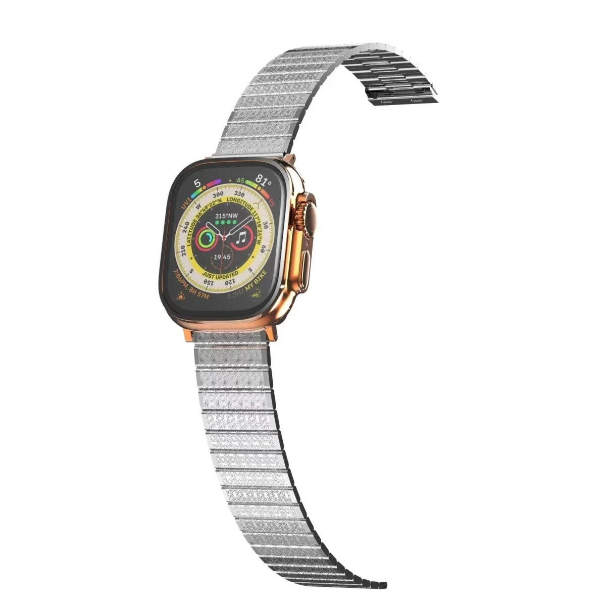 Apple Watch 38mm Made Metal Kordon - Gümüş