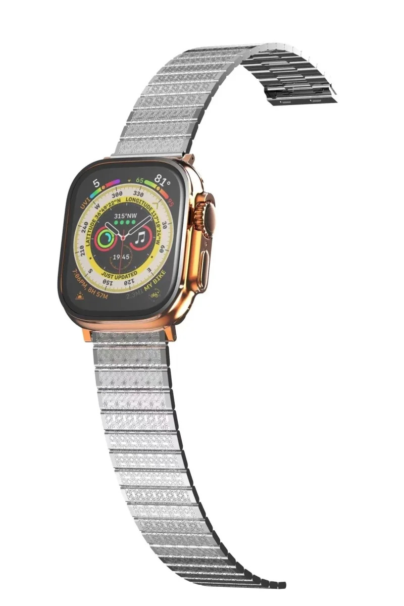 Apple Watch 38mm Made Metal Kordon - Gümüş