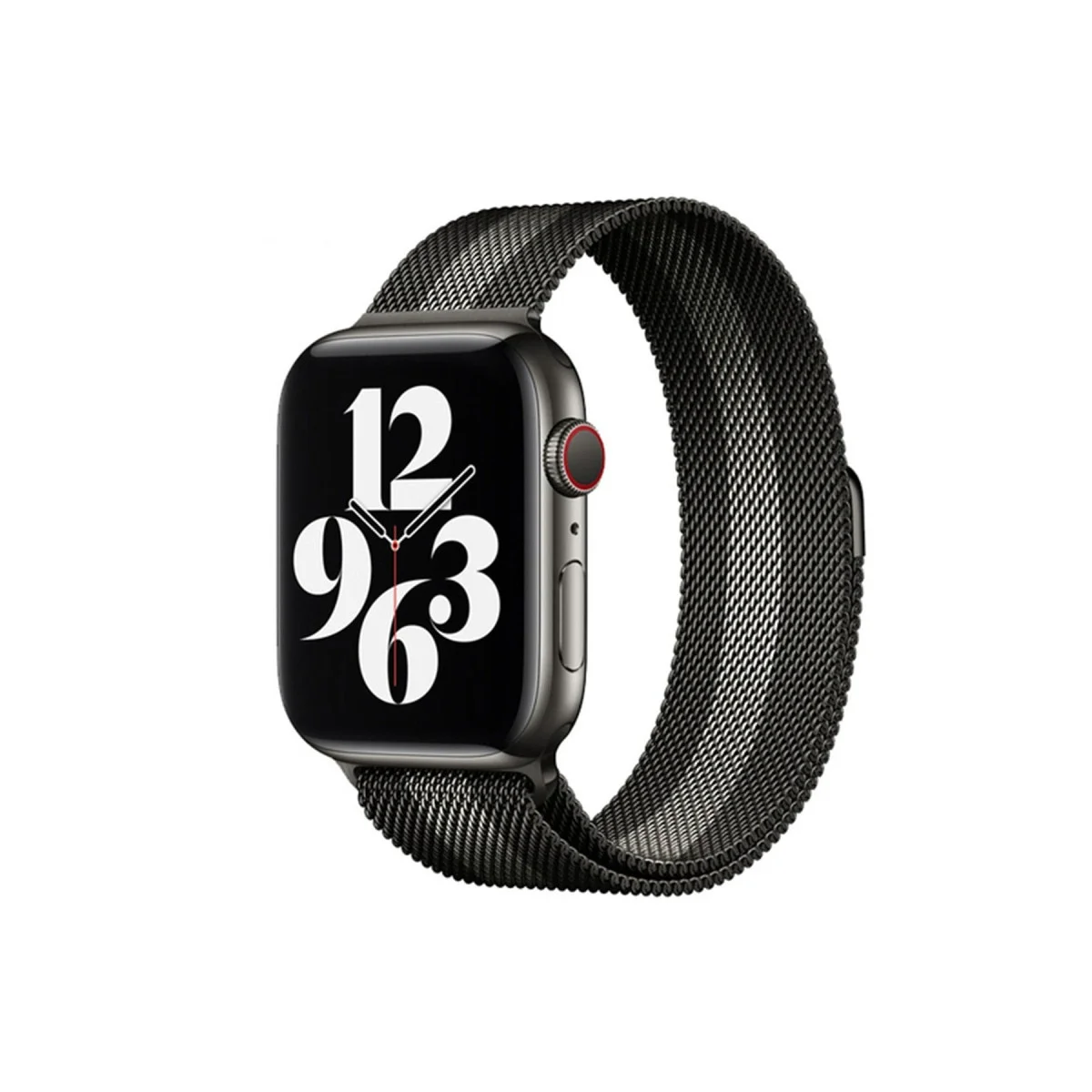 Apple Watch 38mm Metal Mıknatıslı Kordon - Siyah-beyaz Apple Watch 38mm Metal Mıknatıslı Kordon - Siyah-beyaz