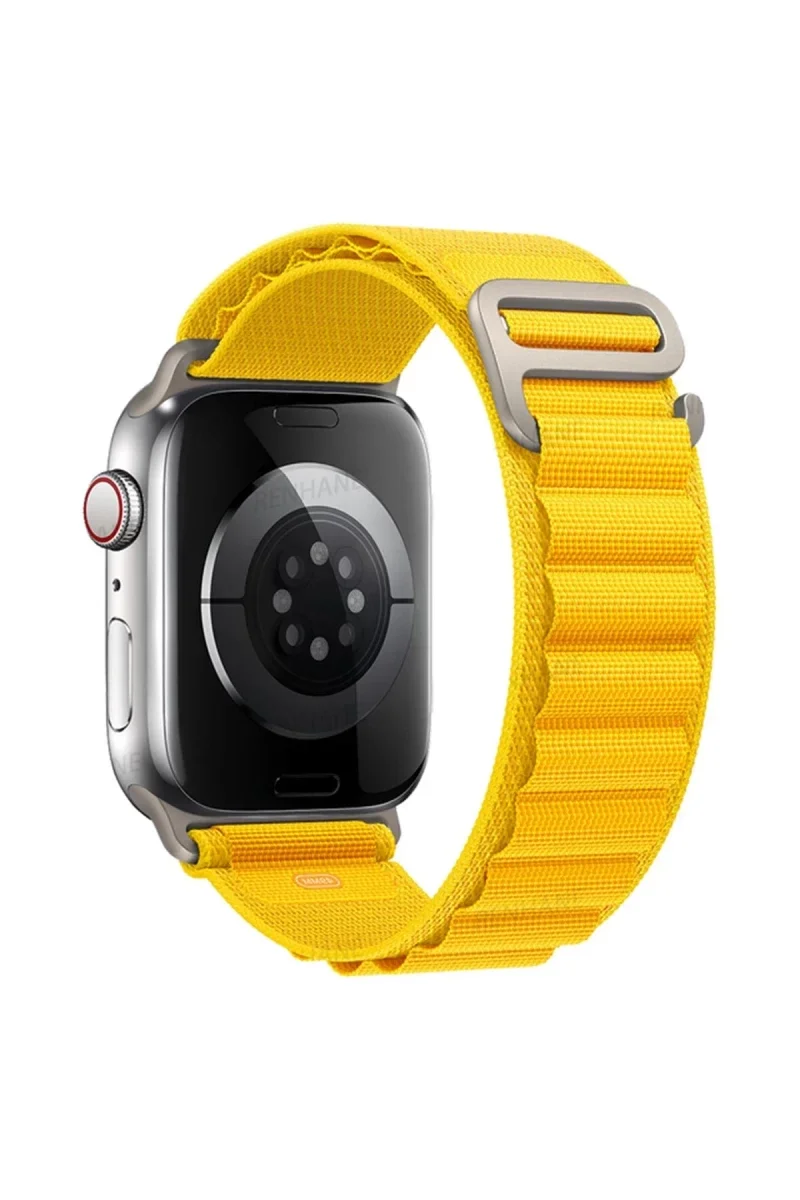 Apple Watch 38mm Mountain Kordon - Sarı
