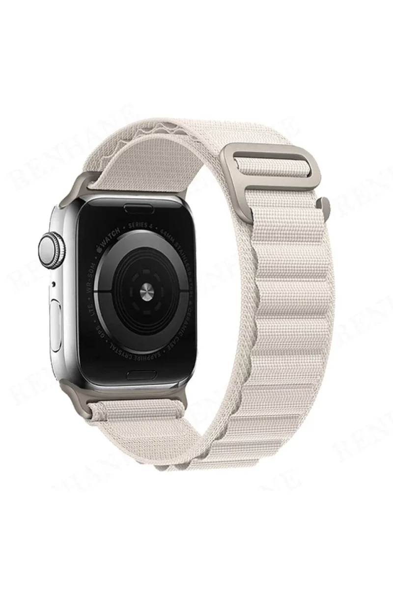 Apple Watch 38mm Mountain Kordon - Beyaz