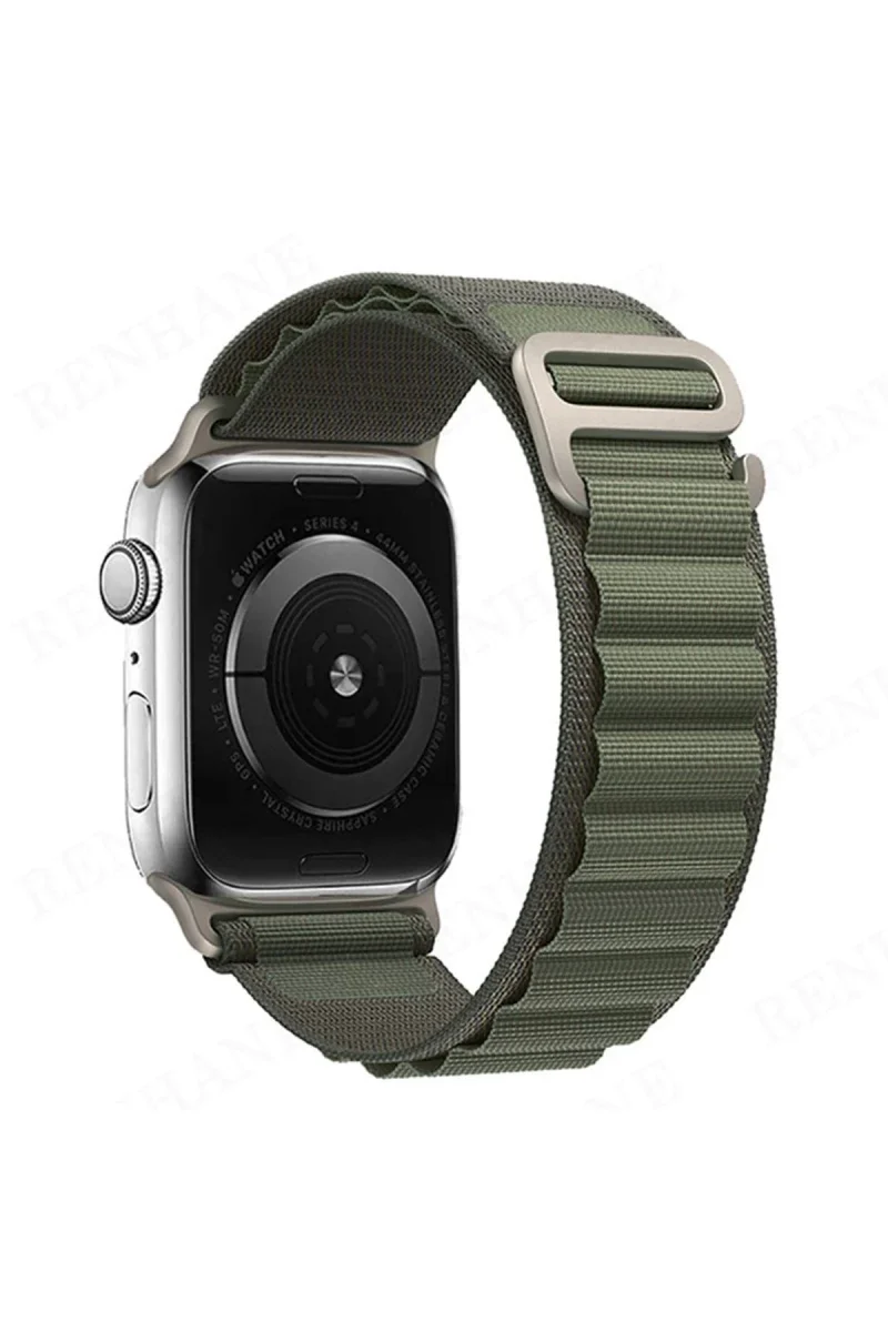 Apple Watch 38mm Mountain Kordon - Yeşil