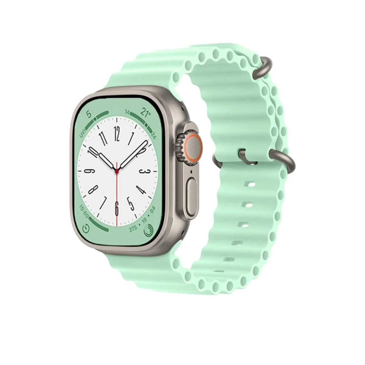 Apple Watch 38mm Ocean Kordon - Açık Yeşil Apple Watch 38mm Ocean Kordon - Açık Yeşil