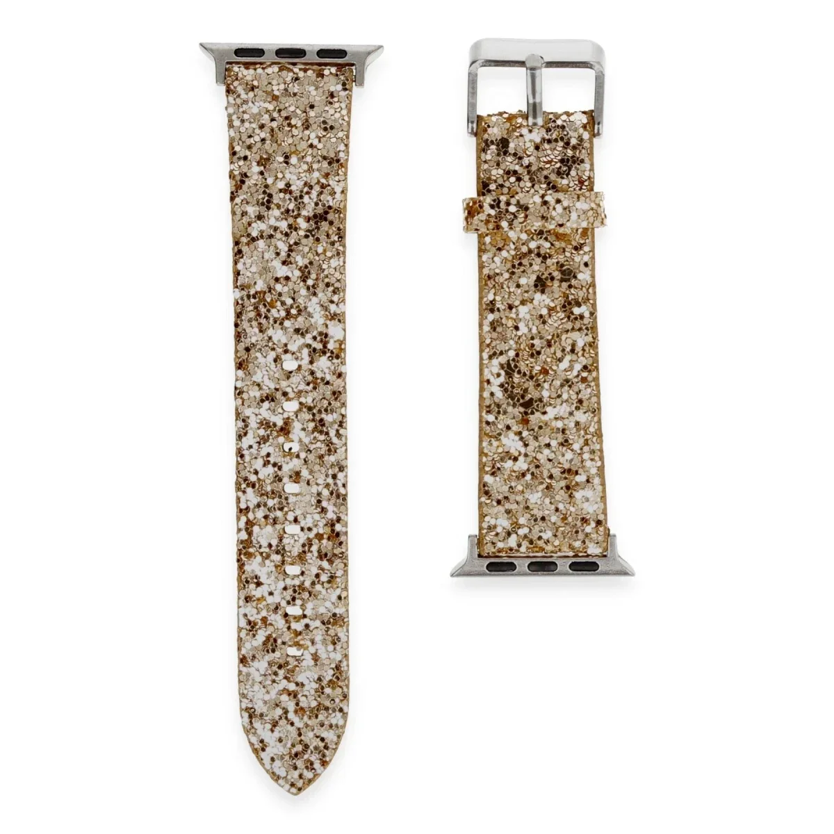 Apple Watch 38mm Starry Taşlı Kordon - Gold
