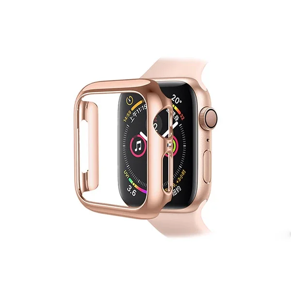Apple Watch 4 44mm Bumper PC Koruma Kılıf - Çizilmeye Karşı Tam Koruma