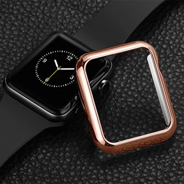 Apple Watch 4 44mm Bumper PC Koruma Kılıf - Çizilmeye Karşı Tam Koruma