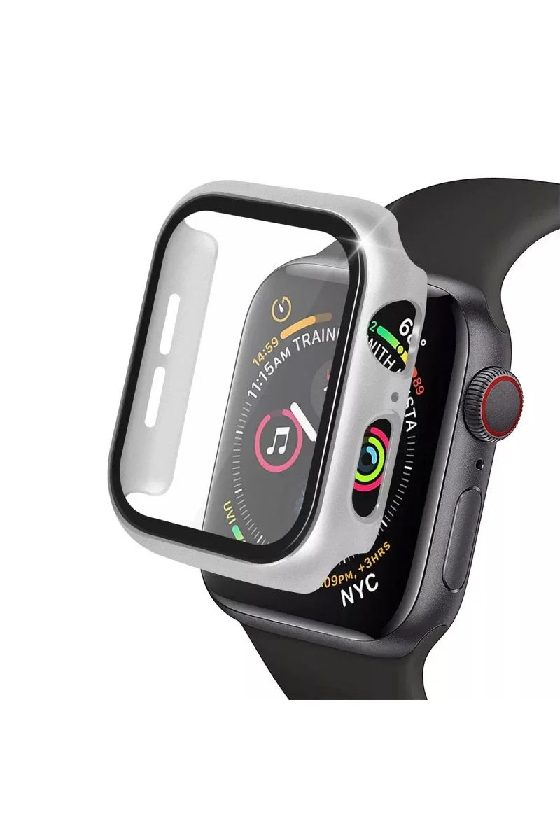 Apple Watch 40mm Camlı Kasa Ekran Koruyucu - Gümüş Fiyatı, Yorumları ve Özellikleri