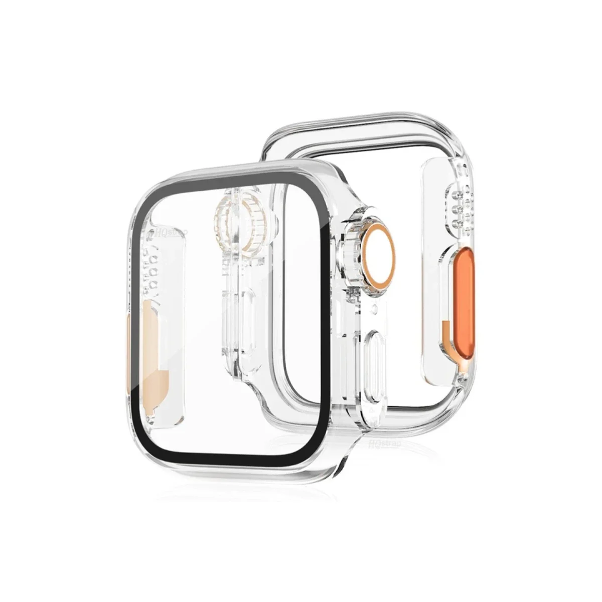 Apple Watch 40mm Watch 49mm Kasa Dönüştürücü ve Ekran Koruyucu - Şeffaf Apple Watch 40mm Watch 49mm Kasa Dönüştürücü ve Ekran Koruyucu - Şeffaf