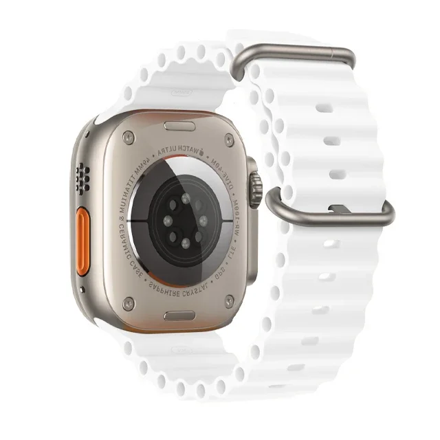 Apple Watch 42-49 mm Marine Silikon Kayışı – Terleme & Koku Yapmaz