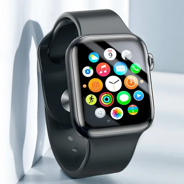 Apple Watch 42mm 3D Kavisli Tempered Kırılmaz Cam Koruyucu - Full Ekran Koruma