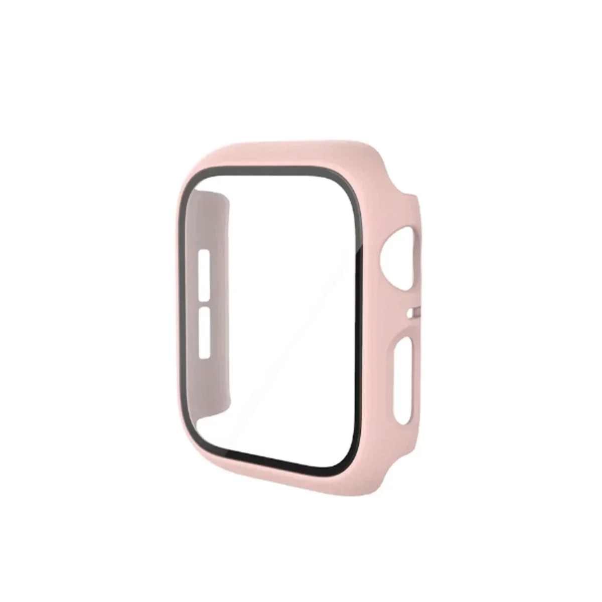 Apple Watch 42mm Camlı Kasa Ekran Koruyucu - Pembe Apple Watch 42mm Camlı Kasa Ekran Koruyucu - Pembe