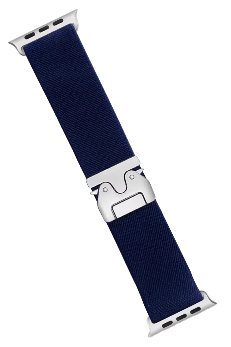 Apple Watch 42mm Forest Kumaş Kordon - Lacivert Apple Watch 42mm Forest Kumaş Kordon - Lacivert