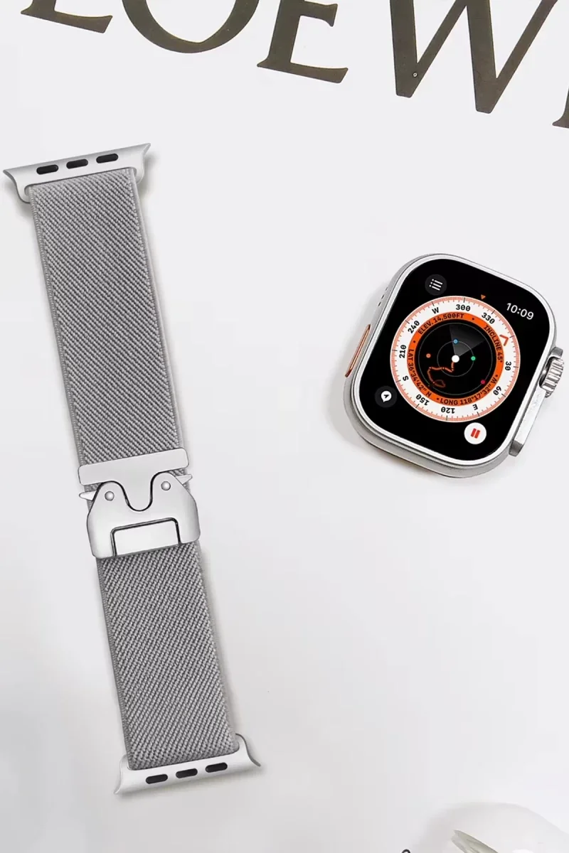 Apple Watch 42mm Forest Kumaş Kordon - Titan Gri Apple Watch 42mm Forest Kumaş Kordon - Titan Gri