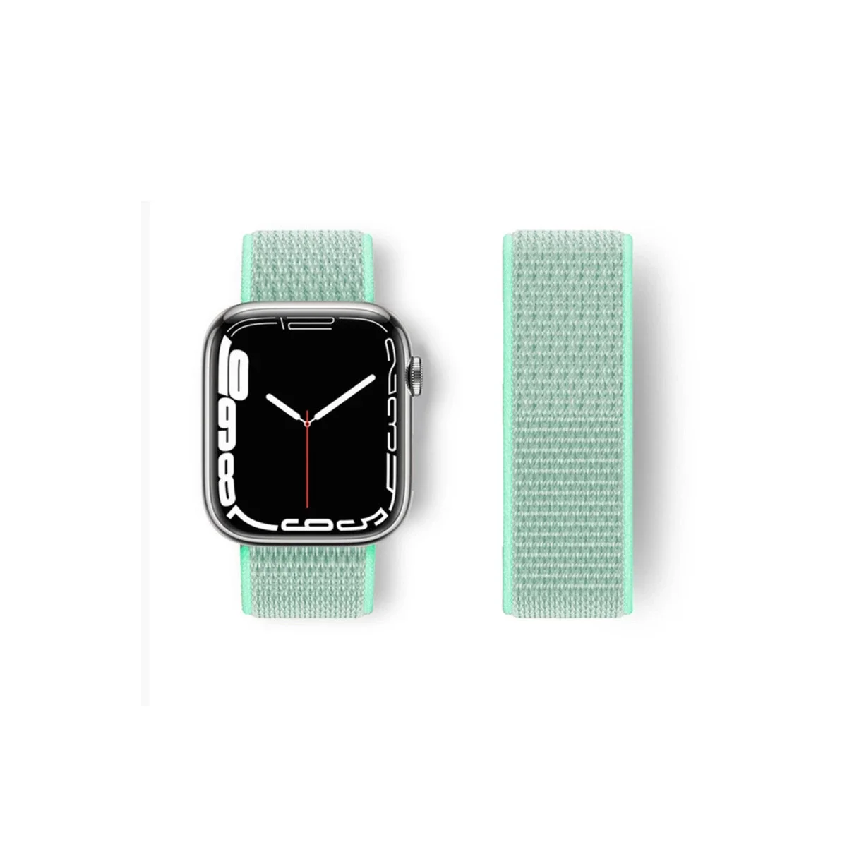 Apple Watch 42mm Hasırlı Cırtcırtlı Kordon - Turkuaz Fiyatı, Yorumları ve Özellikleri