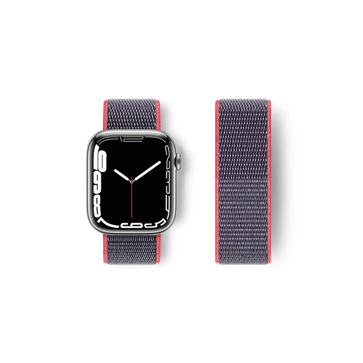 Apple Watch 42mm Hasırlı Cırtcırtlı Kordon - Pembe Fiyatı, Yorumları ve Özellikleri