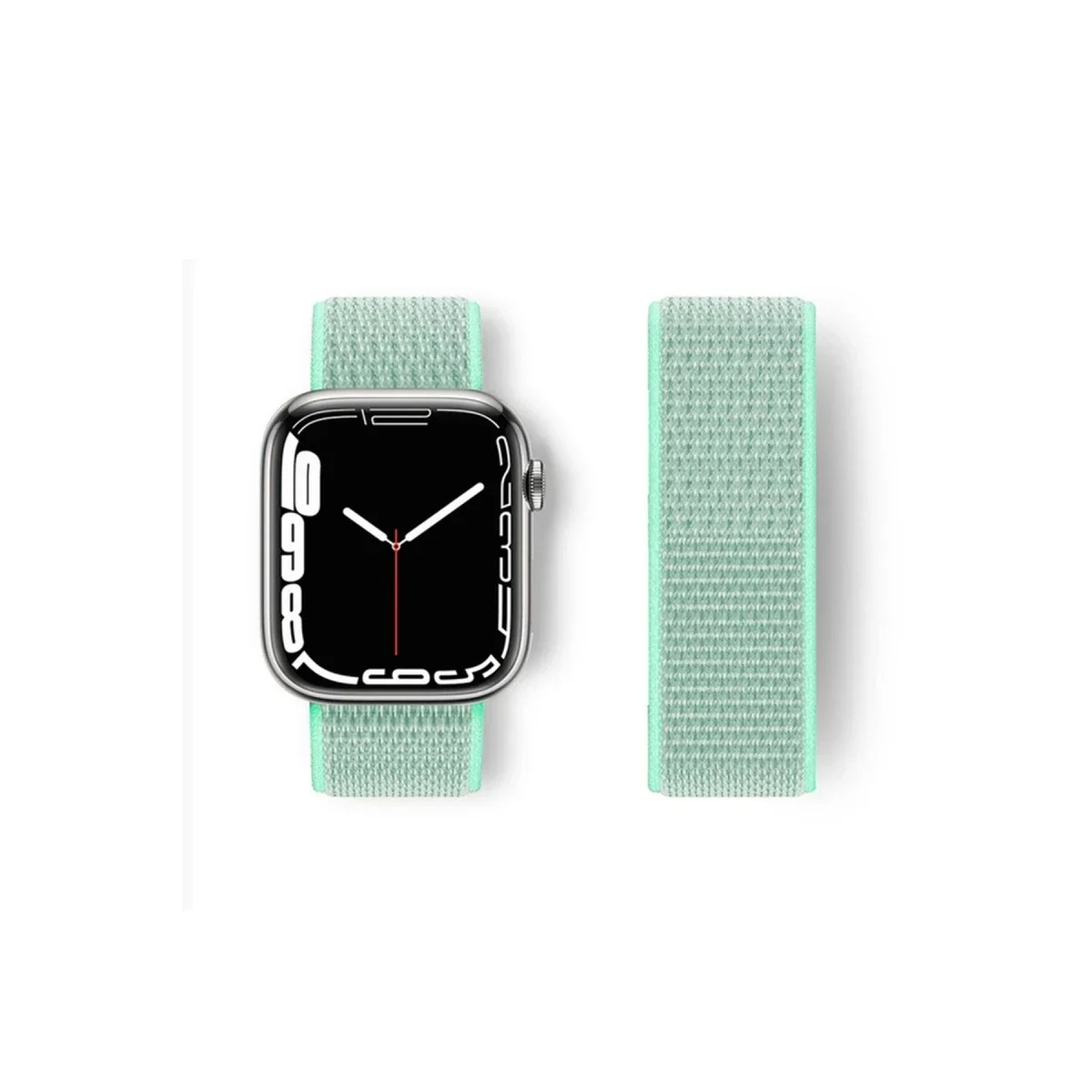 Apple Watch 42mm Hasırlı Cırtcırtlı Kordon - Turkuaz Fiyatı, Yorumları ve Özellikleri