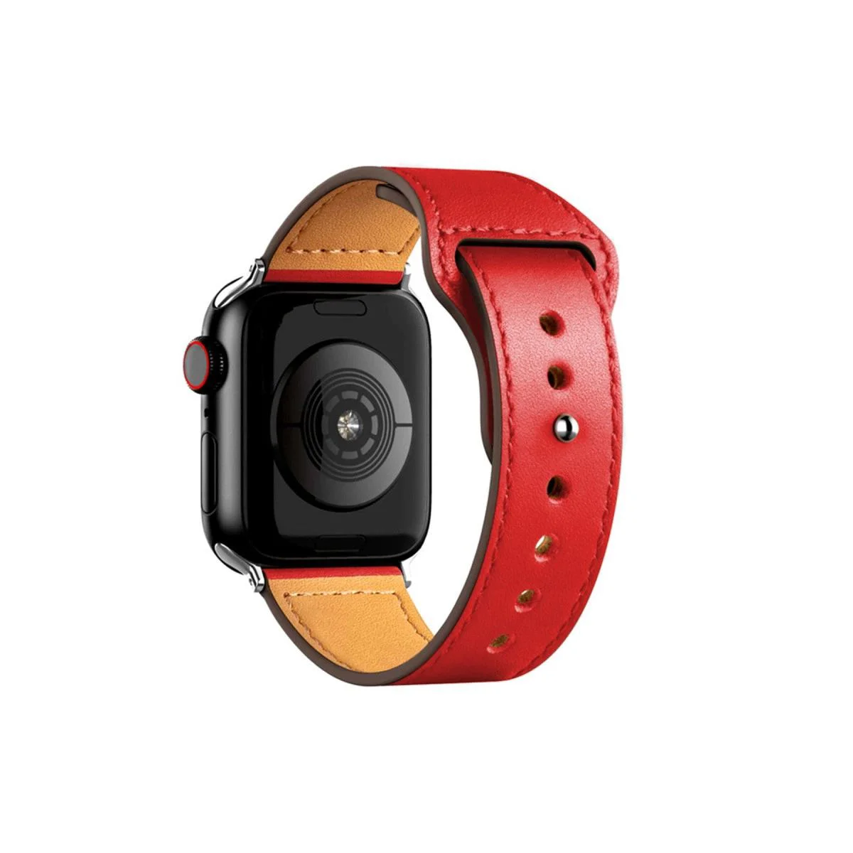 Apple Watch 42mm ile Uyumlu Luaz Deri Kordon - Kırmızı Fiyatı, Yorumları ve Özellikleri