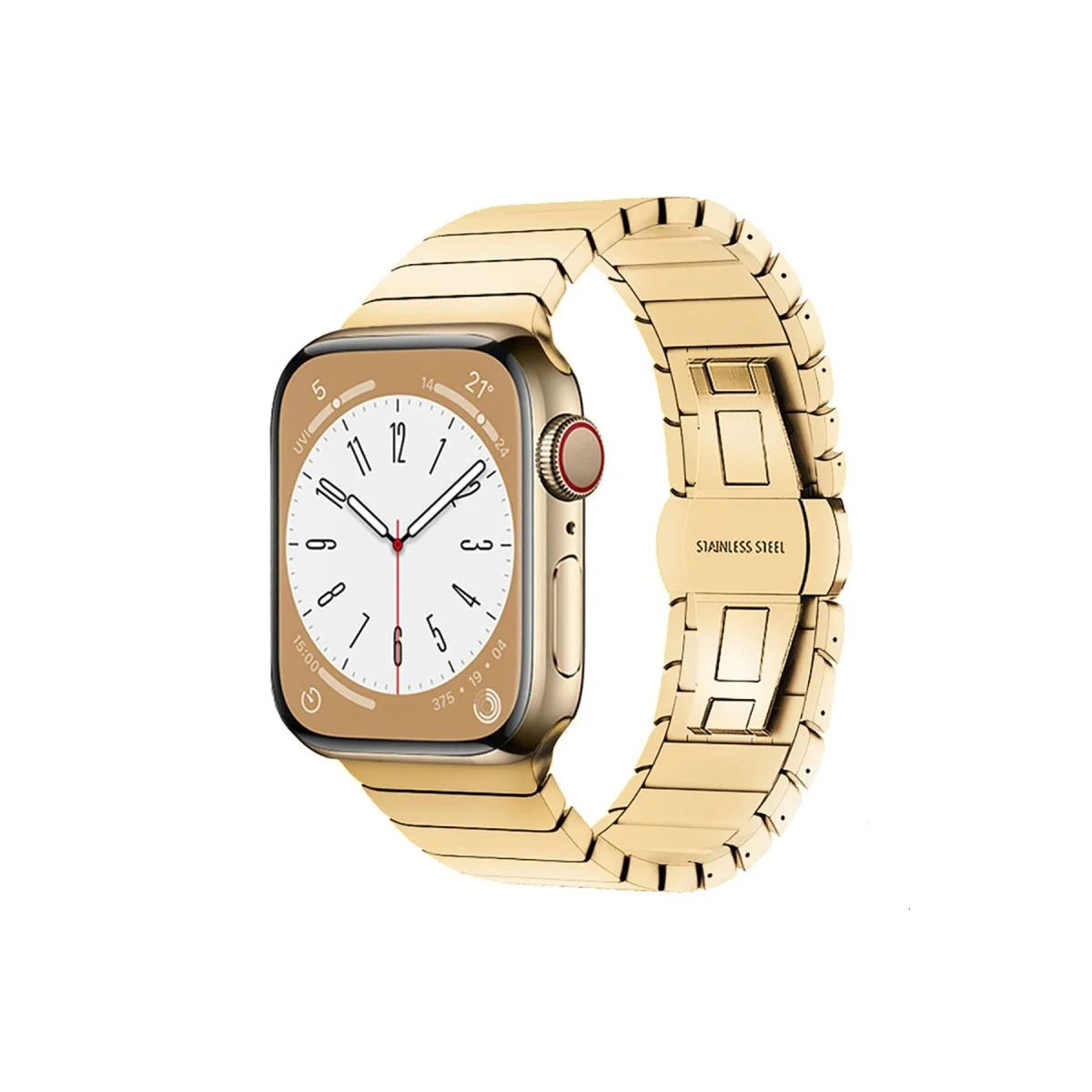 Apple Watch 42mm ile Uyumlu Fine Steel Kordon - Gold Fiyatı, Yorumları ve Özellikleri