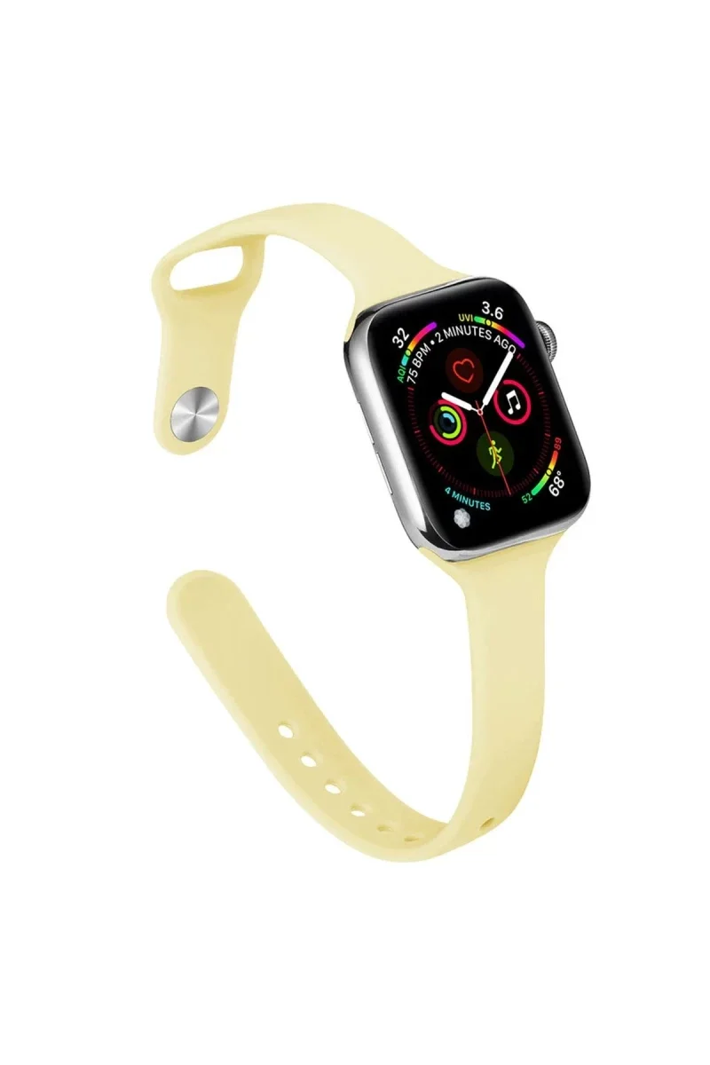 Apple Watch 42mm Klasik Kordon - Sarı Apple Watch 42mm Klasik Kordon - Sarı