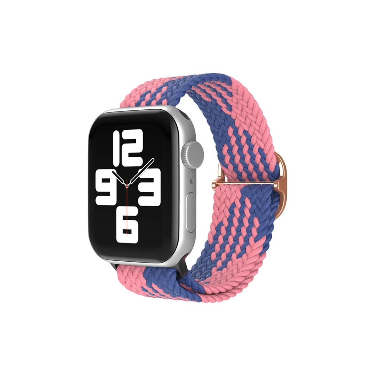 Apple Watch 42mm Kordon - Pembe-mavi Apple Watch 42mm Kordon - Pembe-mavi