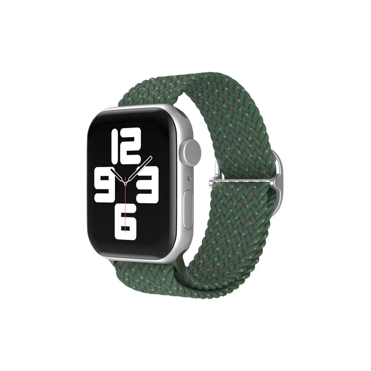 Apple Watch 42mm Kordon - Benekli Koyu Yeşil