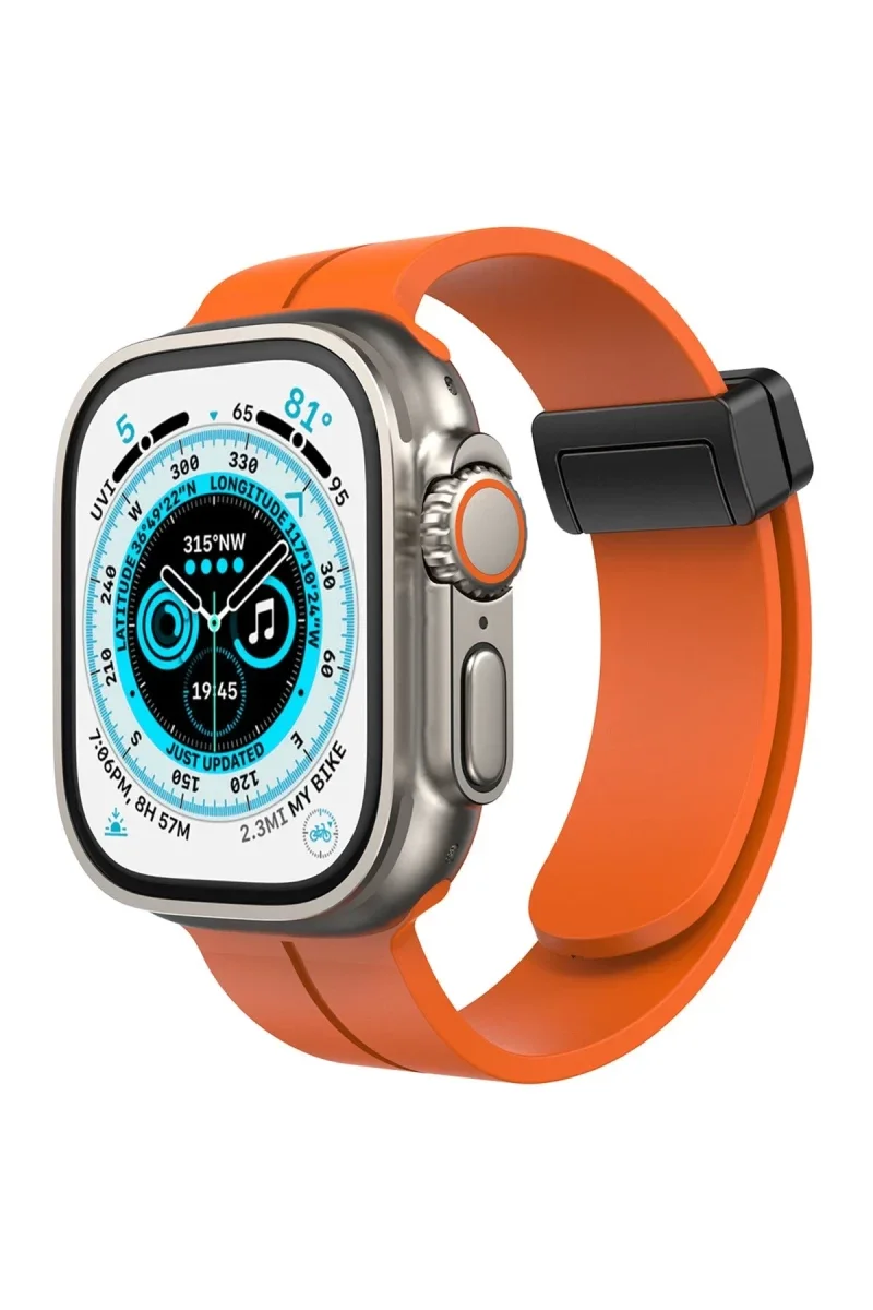 Apple Watch 42mm KR412 Elegance Stylısh Kordon - Turuncu Fiyatı, Yorumları ve Özellikleri