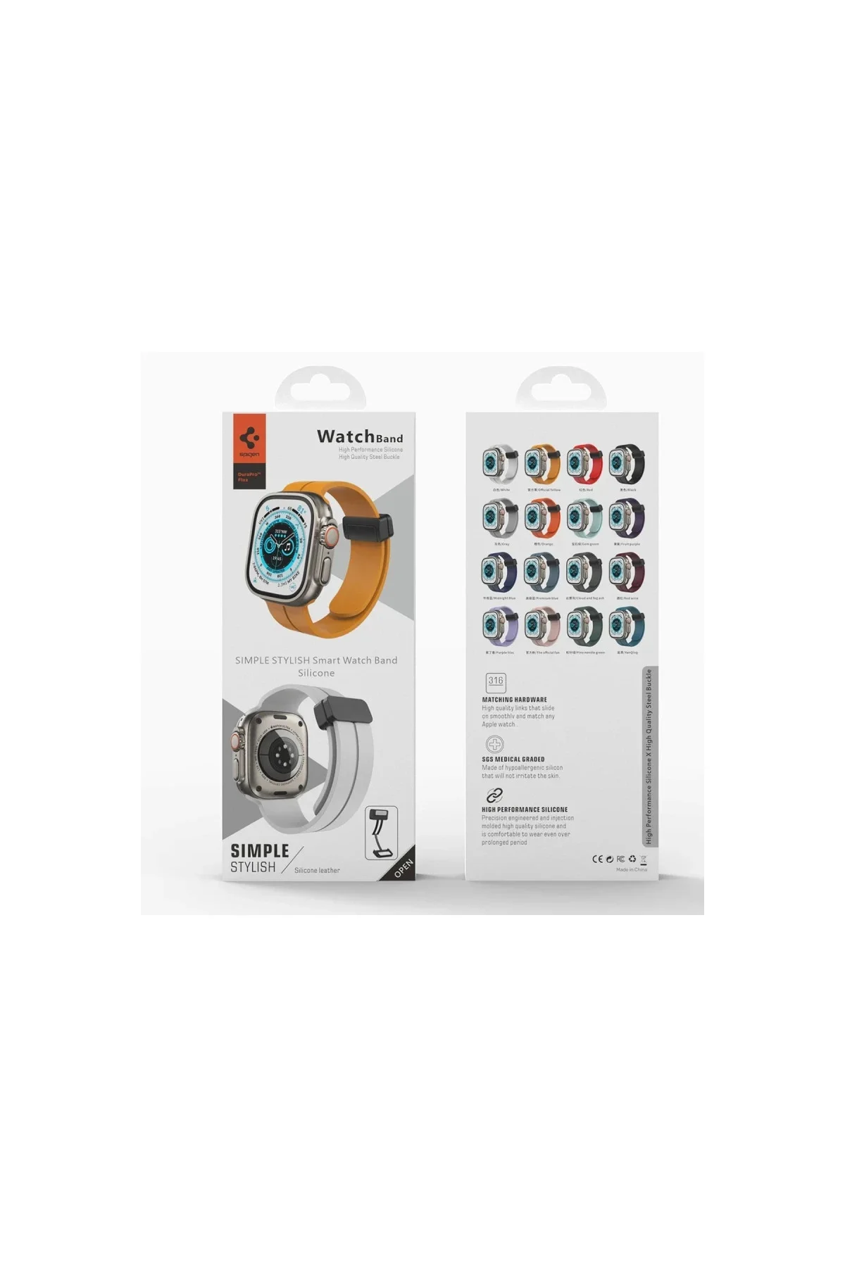 Apple Watch 42mm KR412 Elegance Stylısh Kordon - Pudra Apple Watch 42mm KR412 Elegance Stylısh Kordon - Pudra - Görsel 3
