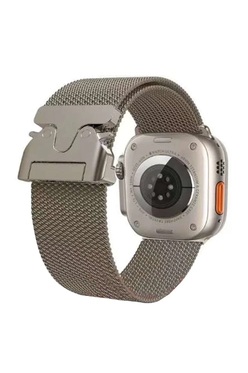 Apple Watch 42mm Milano Metal Kordon - Desert