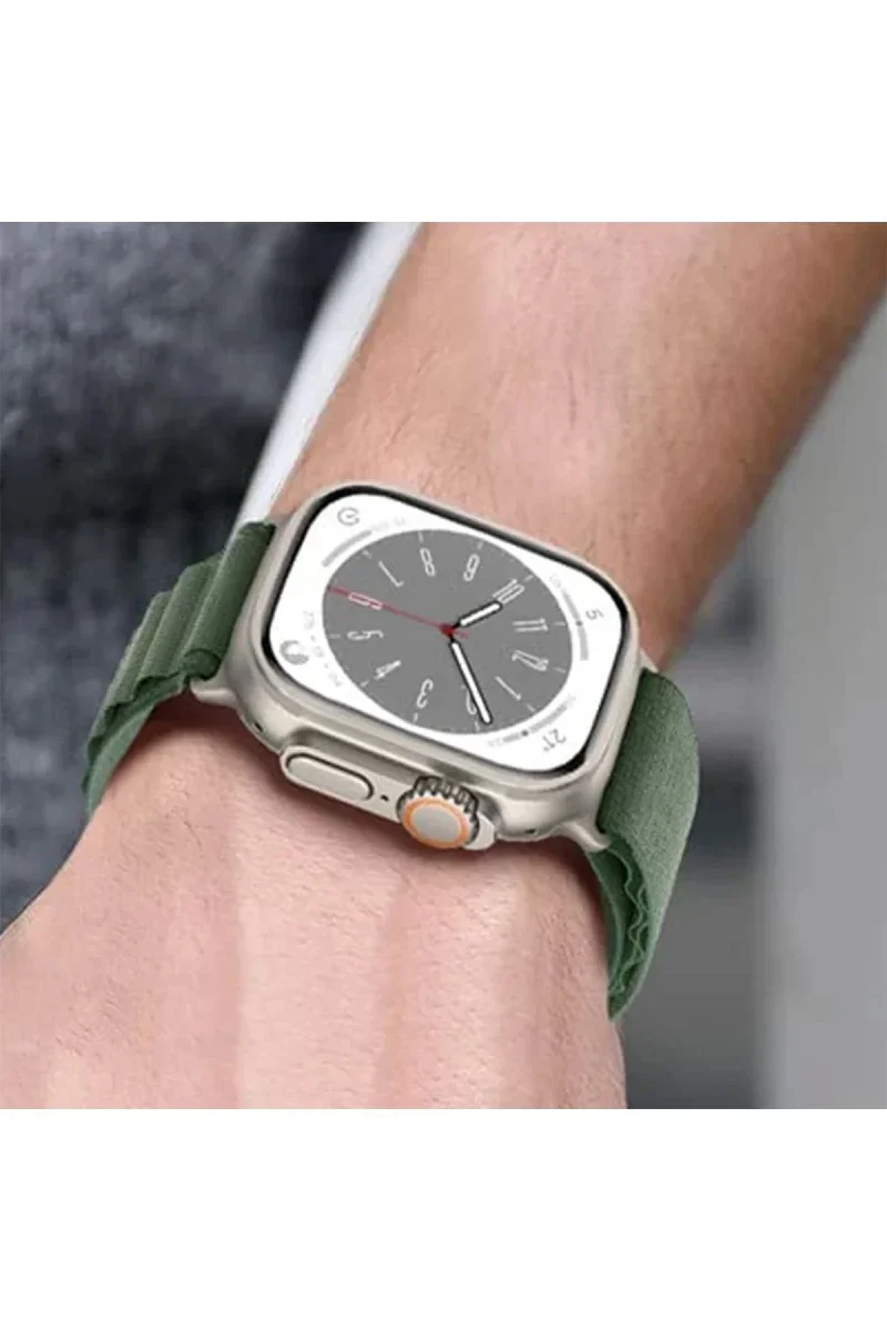 Apple Watch 42mm Mountain Kordon - Siyah-Yeşil Fiyatı, Yorumları ve Özellikleri