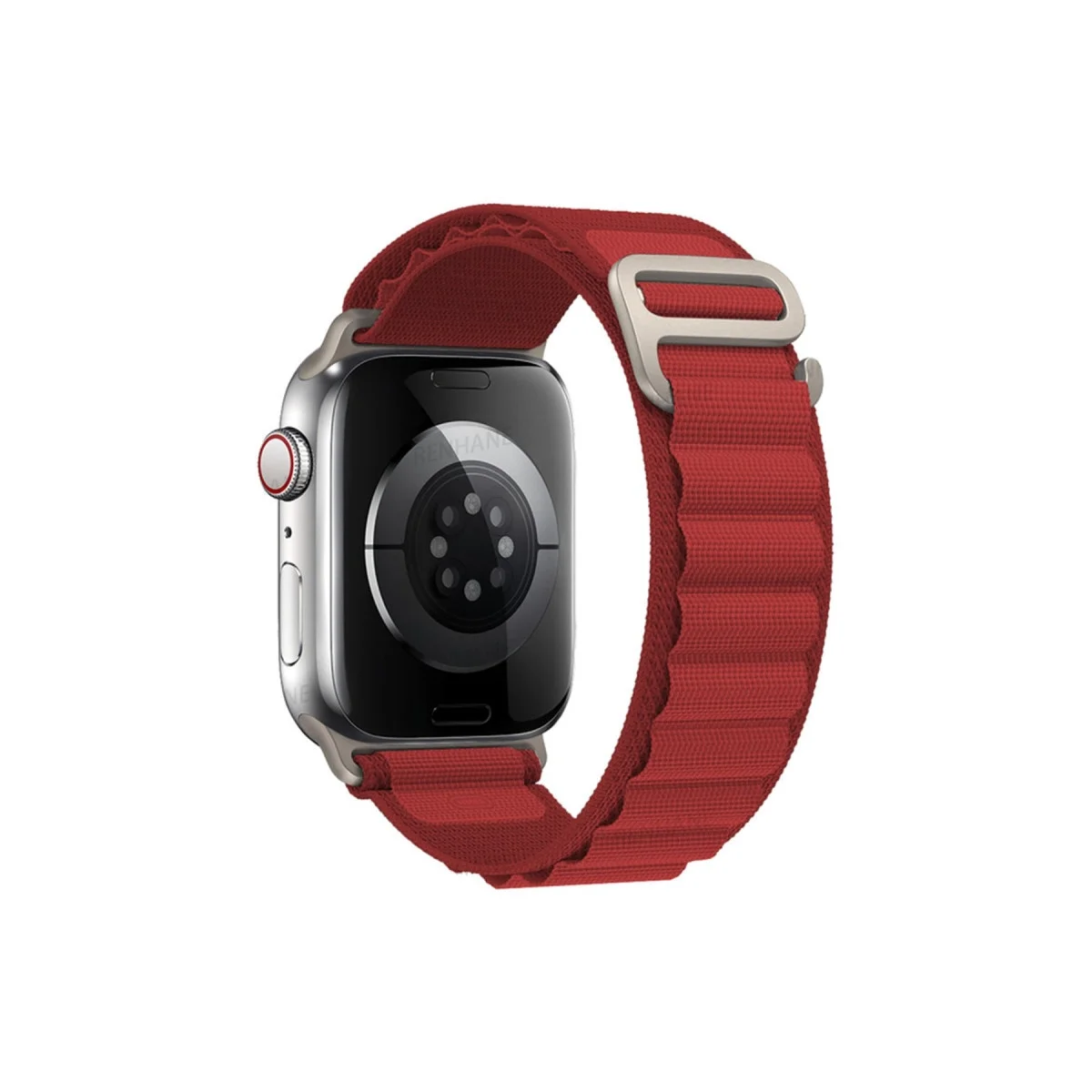 Apple Watch 42mm Mountain Kordon - Kırmızı Apple Watch 42mm Mountain Kordon - Kırmızı
