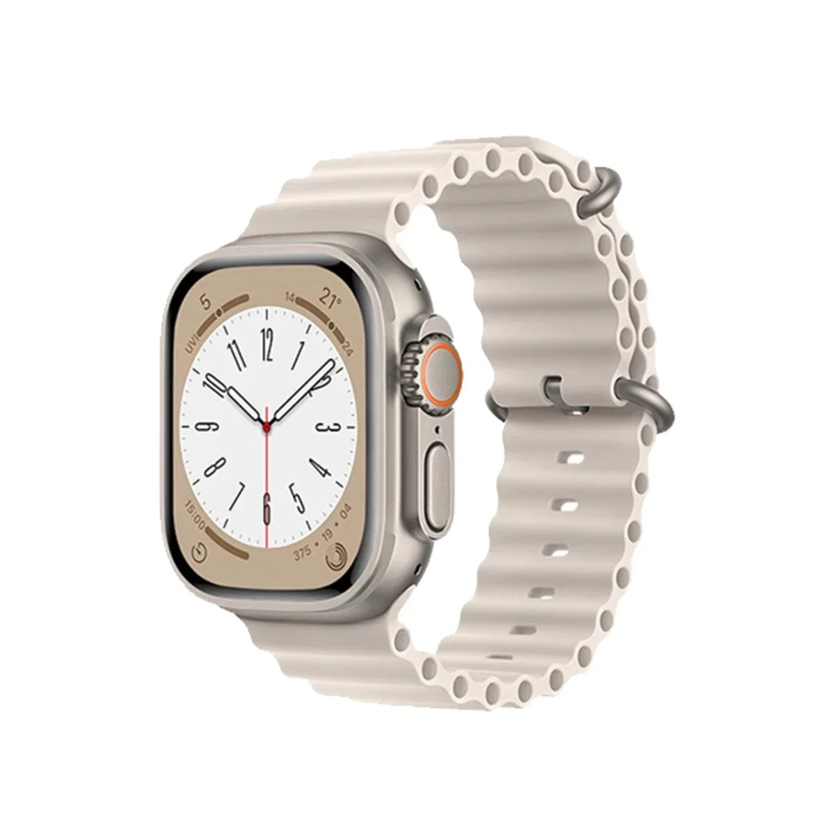Apple Watch 42mm Ocean Kordon - Krem