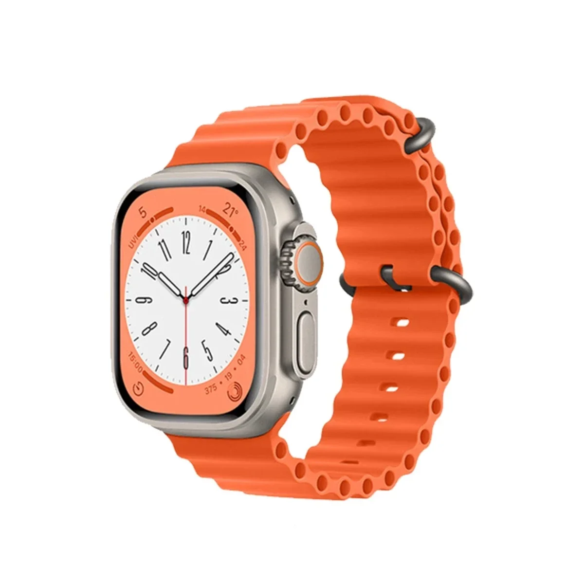 Apple Watch 42mm Ocean Kordon - Turuncu Apple Watch 42mm Ocean Kordon - Turuncu