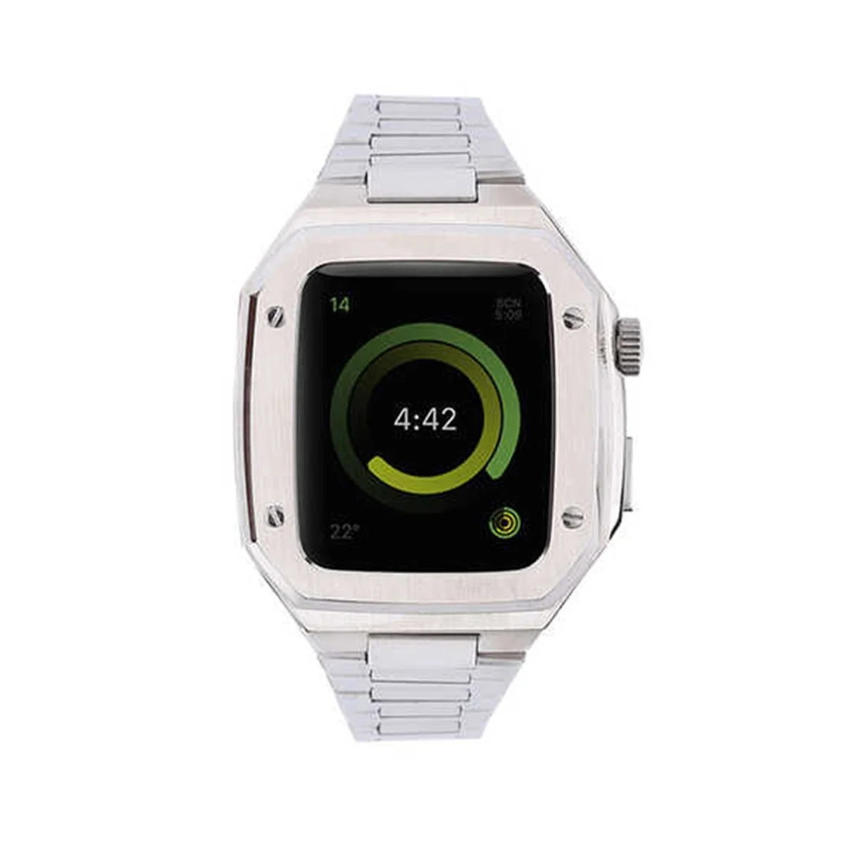 Apple Watch 45mm Metal Petek Kasalı Kordon - Gümüş Fiyatı, Yorumları ve Özellikleri