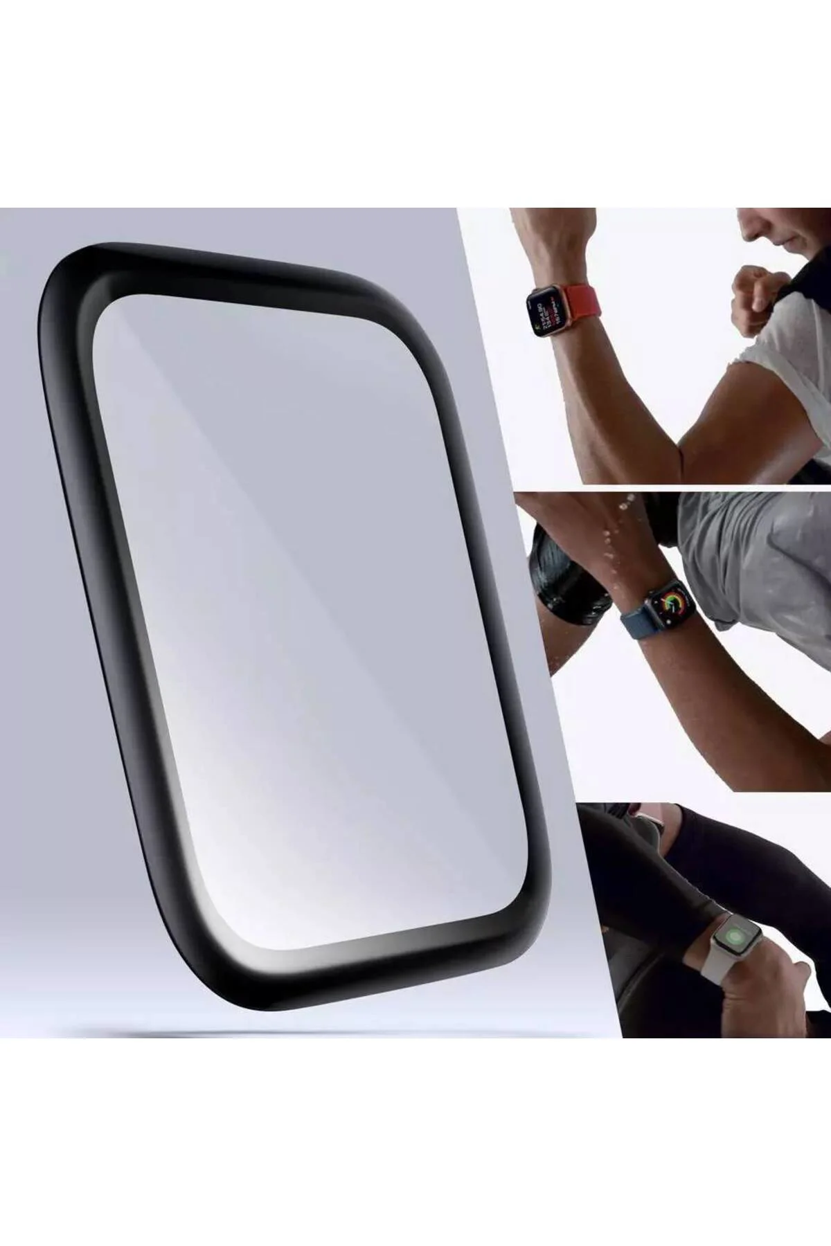 Apple Watch 6 44 MM Tam Kaplayan Ekran Koruyucu