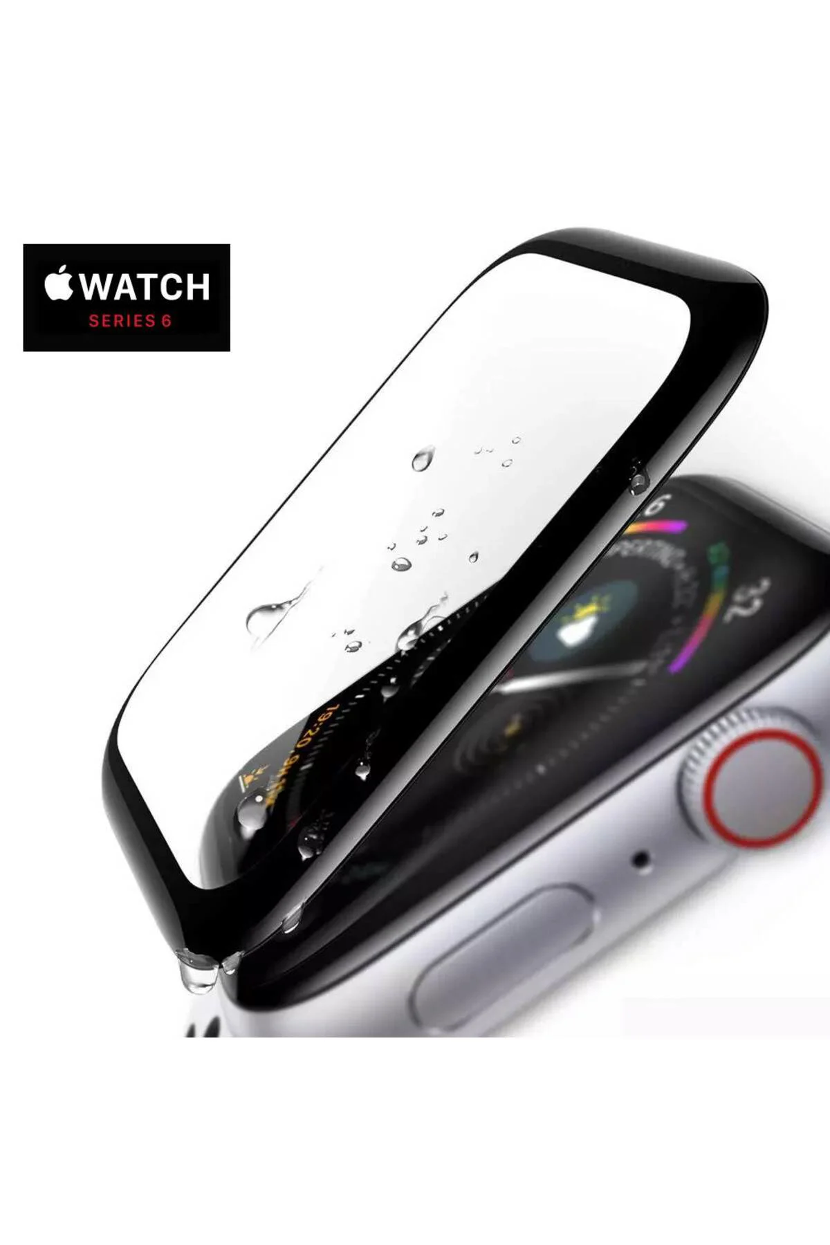 Apple Watch 6 44 MM Tam Kaplayan Ekran Koruyucu