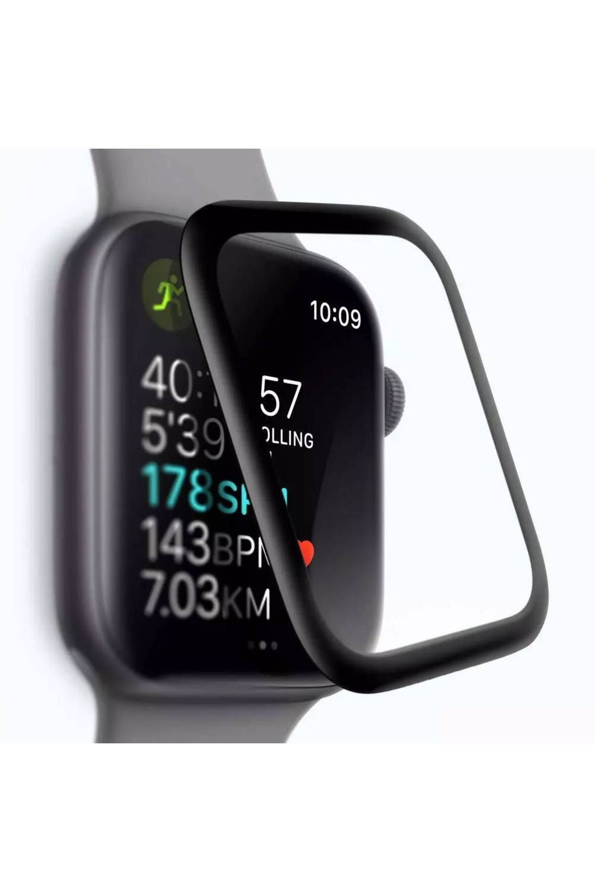Piyasasepeti Apple Watch Se 40 Mm Tam Kaplayan Ekran Koruyucu