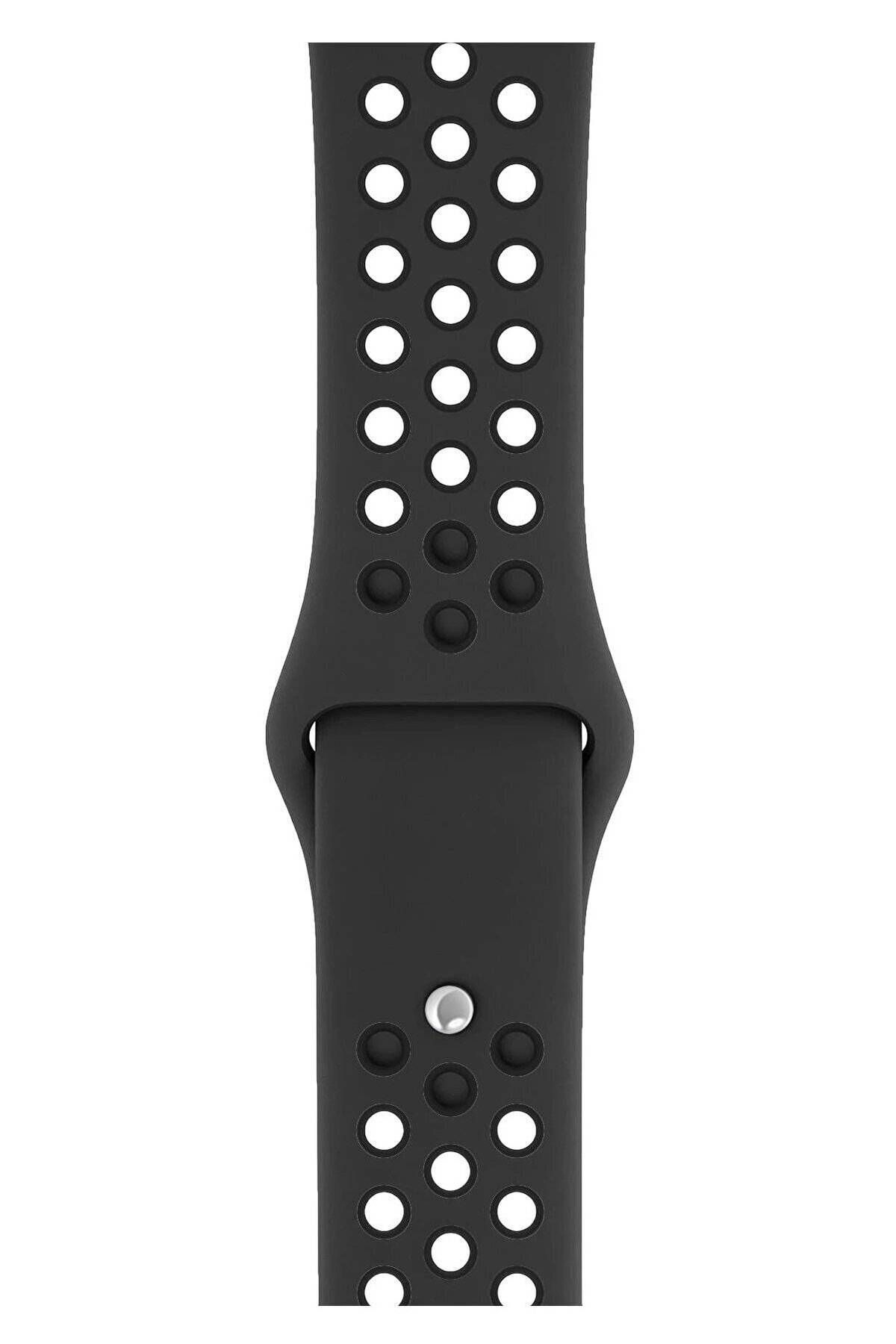 Piyasasepeti Apple Watch Series 2 38 Mm Fileli Kordon Siyah-Siyah