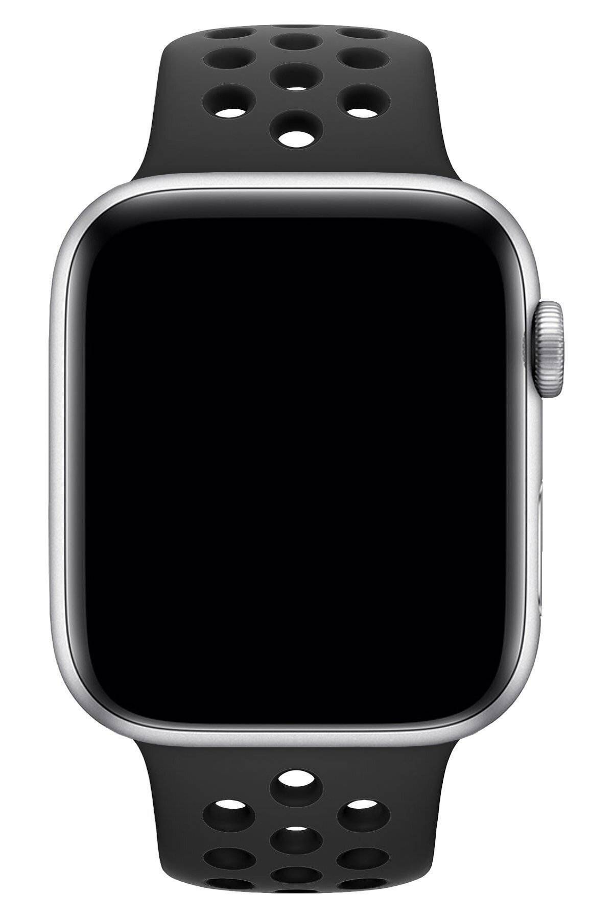 Piyasasepeti Apple Watch Series 2 38 Mm Fileli Kordon Siyah-Siyah