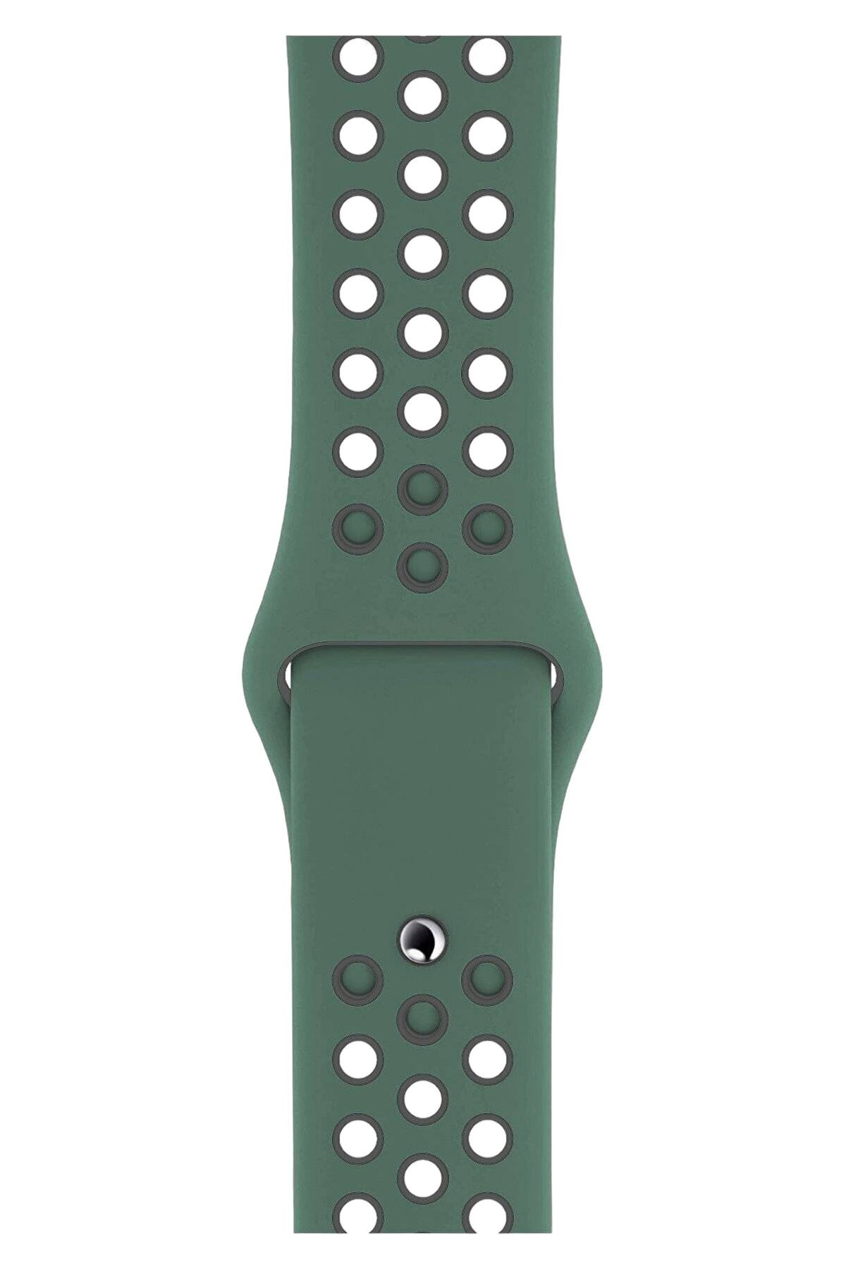 Piyasasepeti Apple Watch Series 2 42 Mm Uyumlu Fileli Kordon Aventurin-
