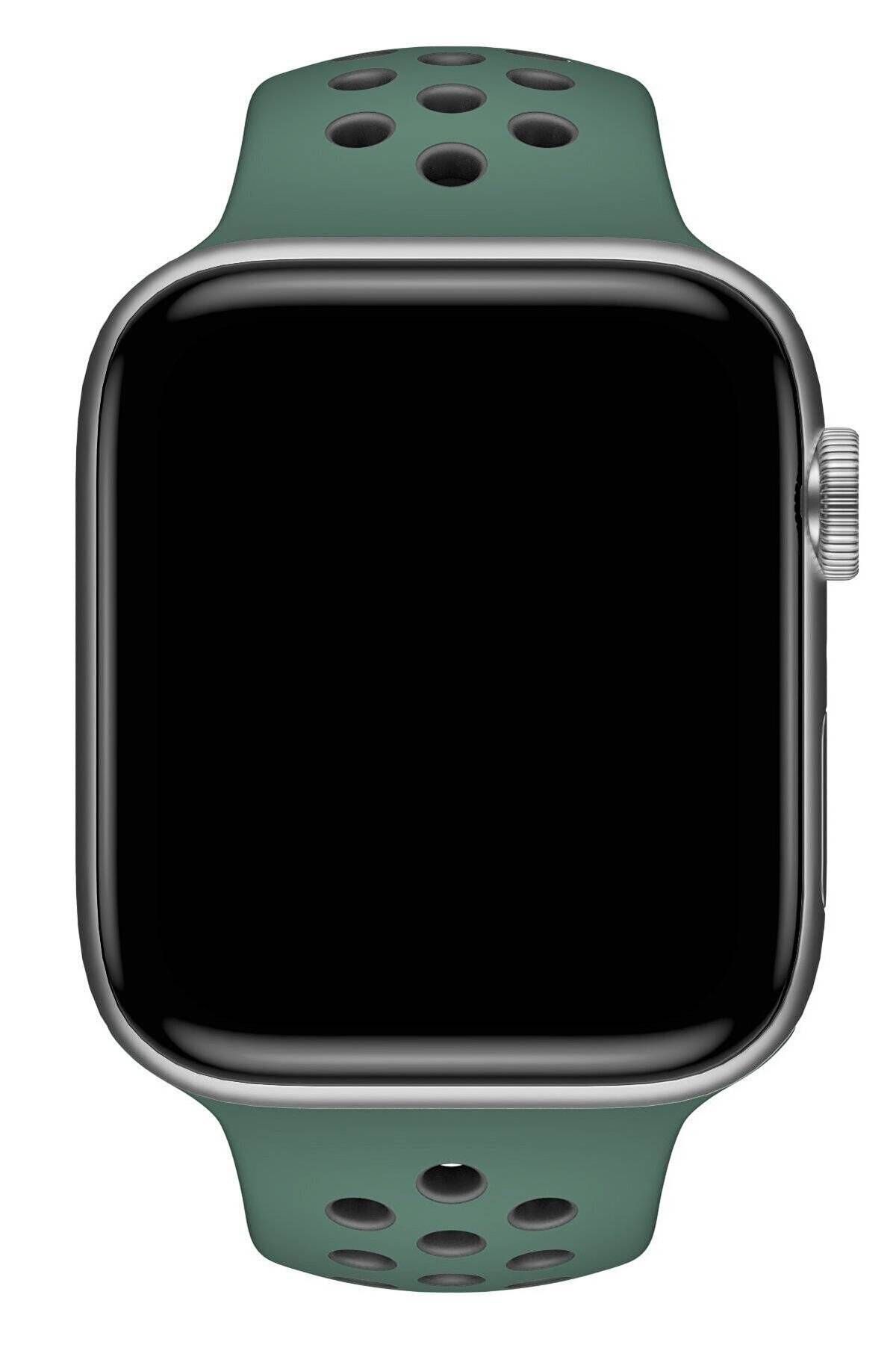 Piyasasepeti Apple Watch Series 2 42 Mm Uyumlu Fileli Kordon Aventurin-