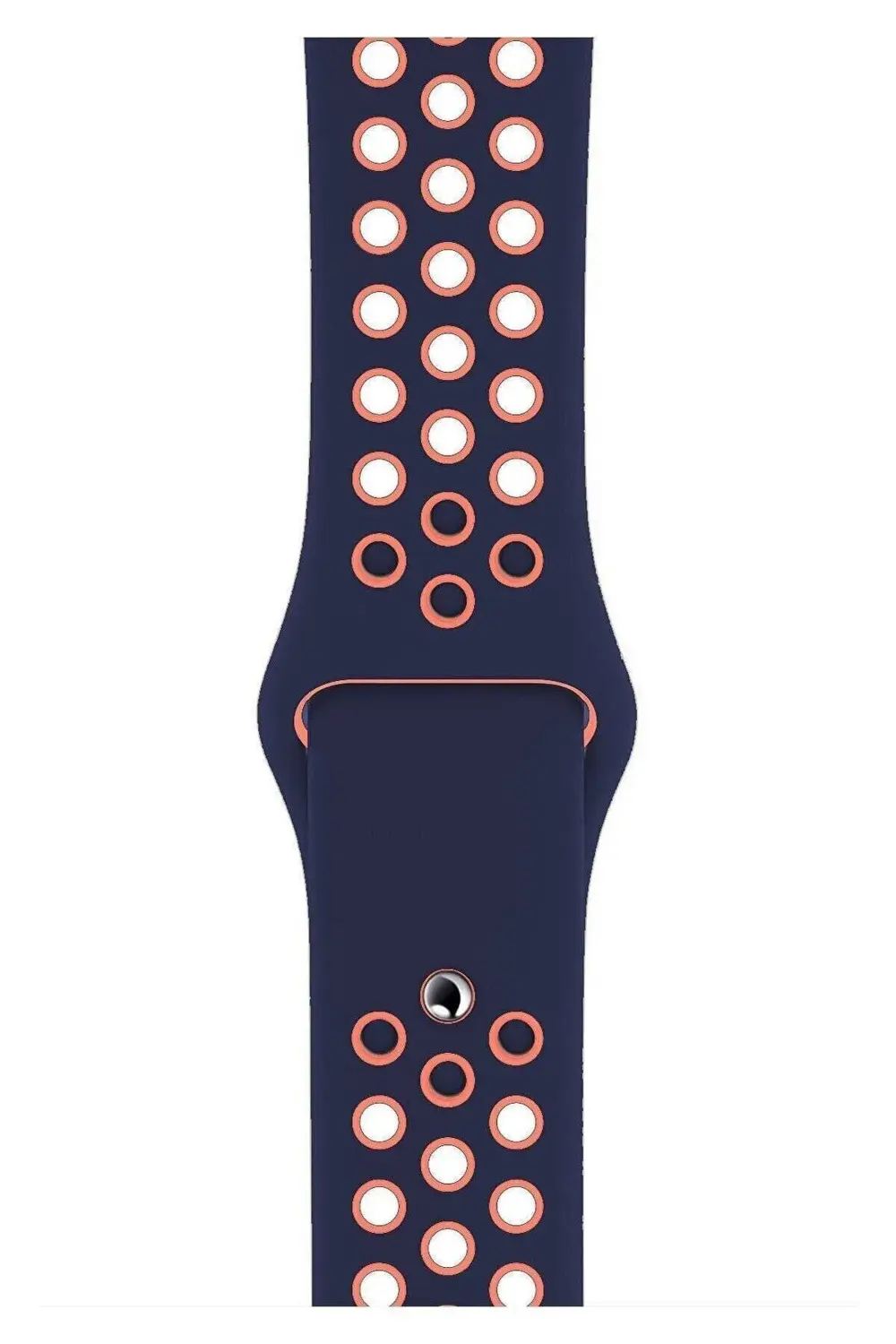 Apple Watch Series 2 42 MM Fileli Kordon Lacivert-Pembe