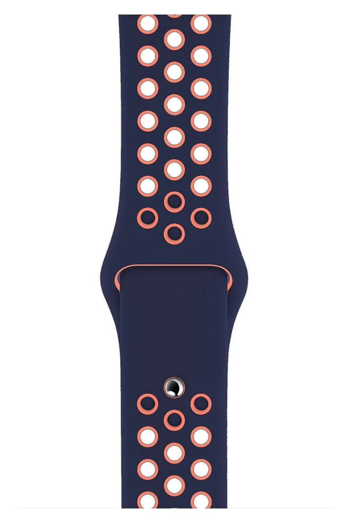 Apple Watch Series 2 42 MM Fileli Kordon Lacivert-Pembe