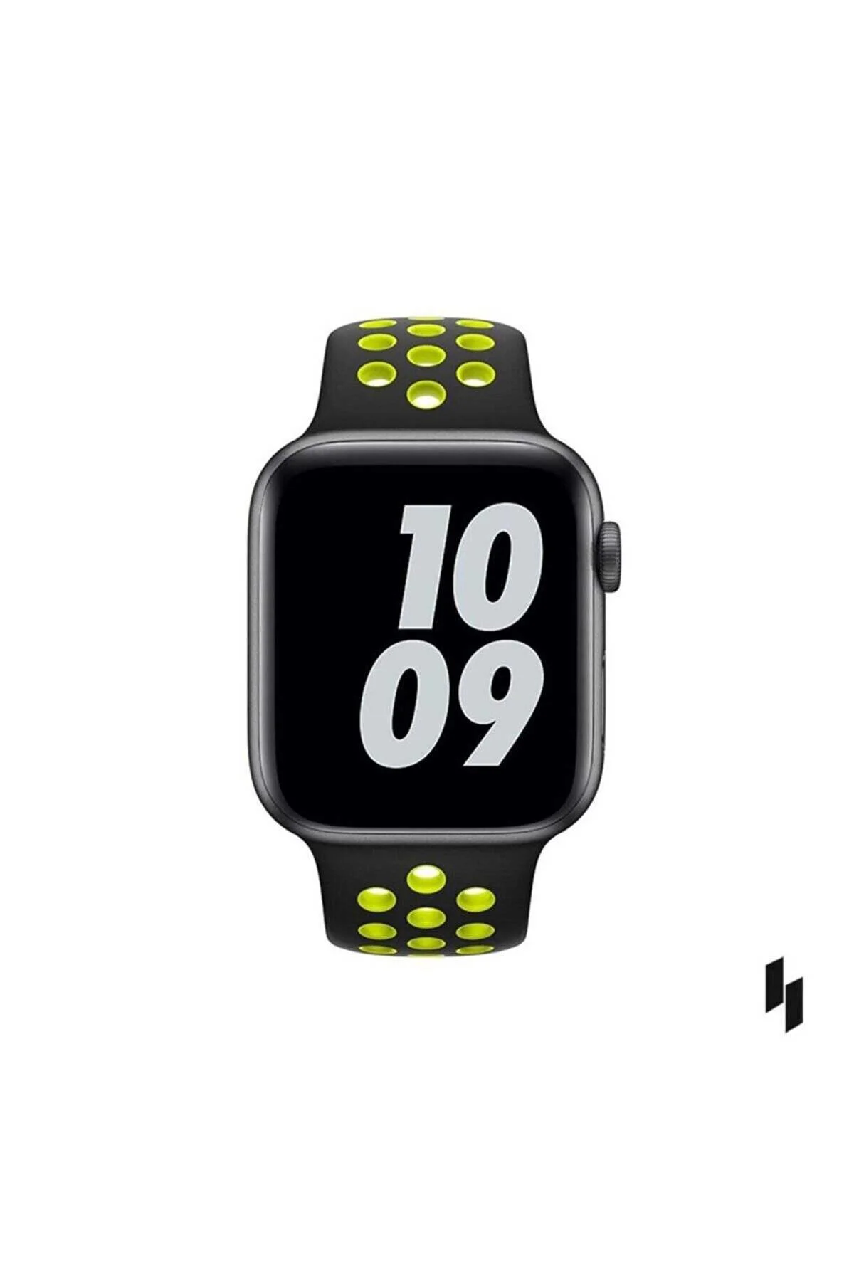 Apple Watch Series 2 42 MM Fileli Kordon Siyah-Sarı