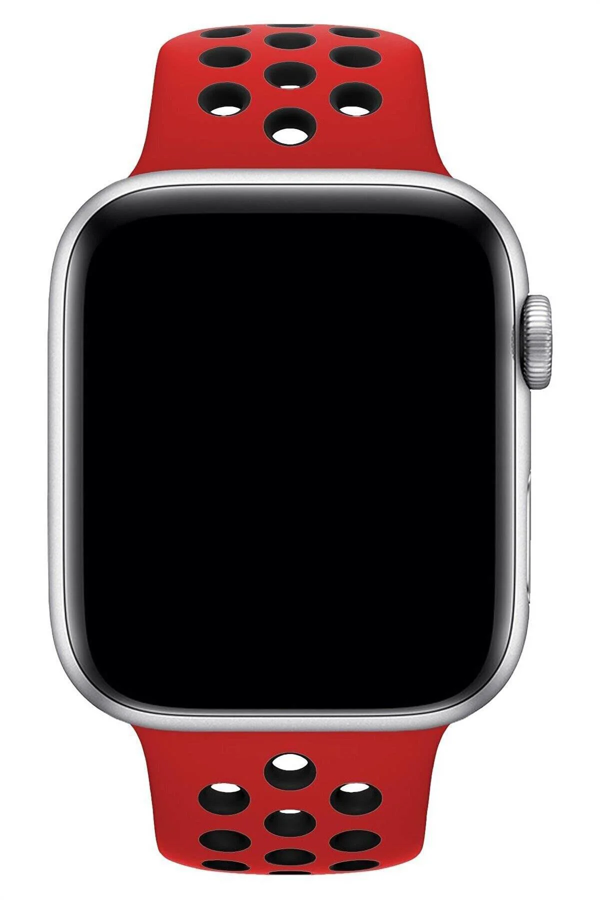 Apple Watch Series 2 38 MM Fileli Kordon Kırmızı-Siyah