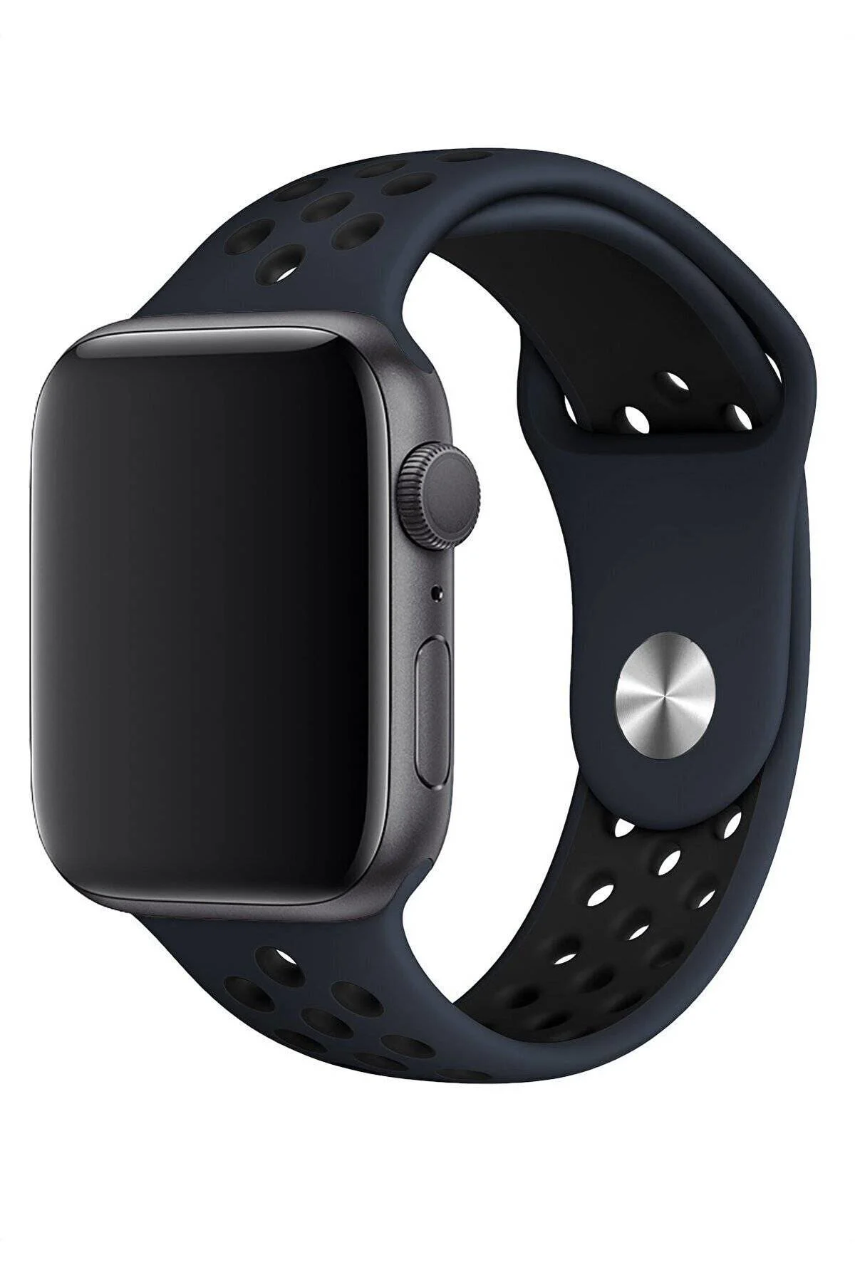 Apple Watch Series 2 38 MM Fileli Kordon Lacivert-Siyah