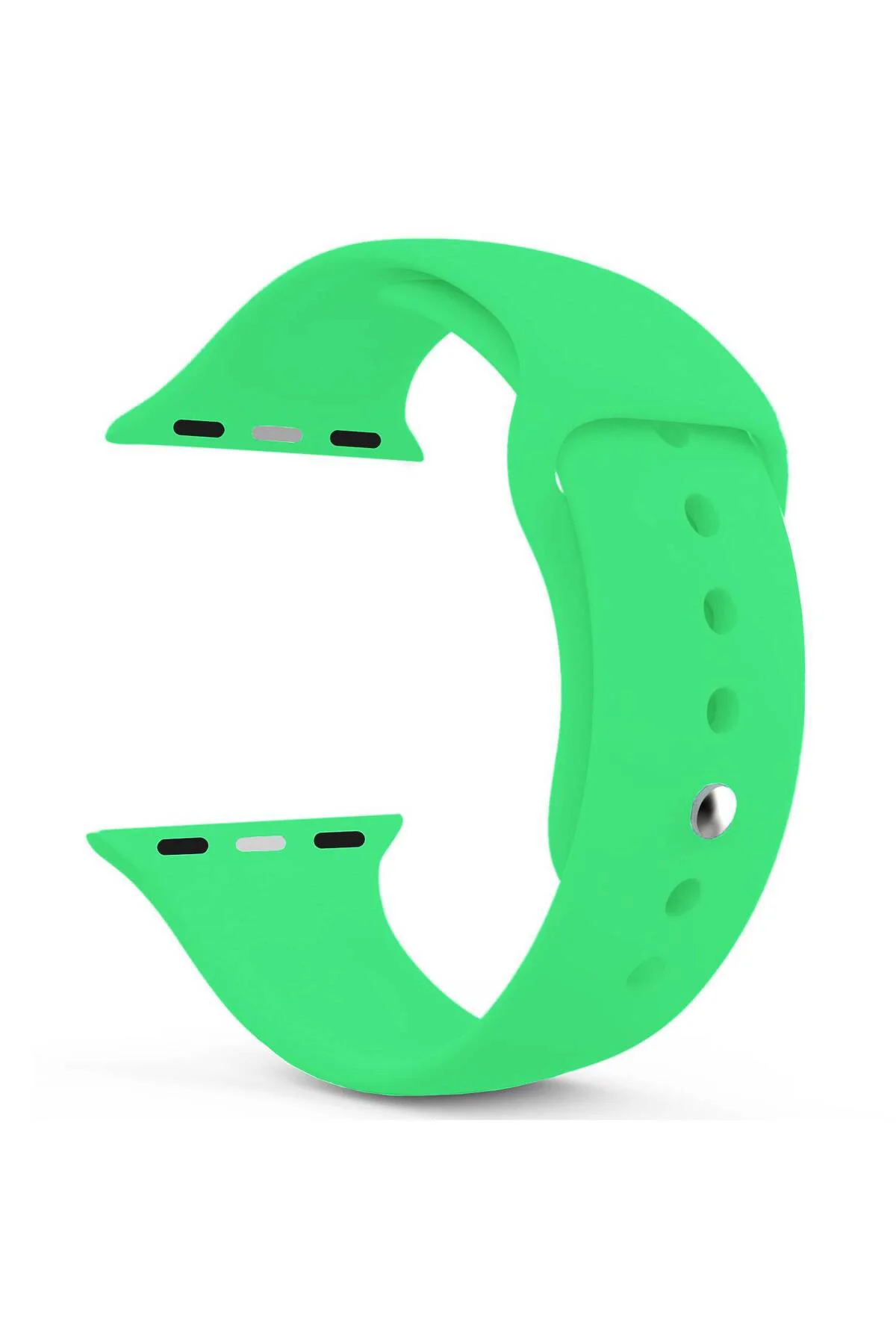 Apple Watch Series SE 40 MM Silikon Kordon Yeşil